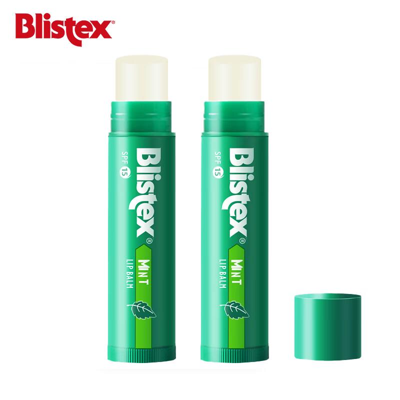 

Blistex Refreshing Mint Lip Balm SPF15 Twin Pack