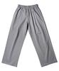 GAKKAI UNIONS Linen Single-Pleat Wide Elastic Waist Pants Gray