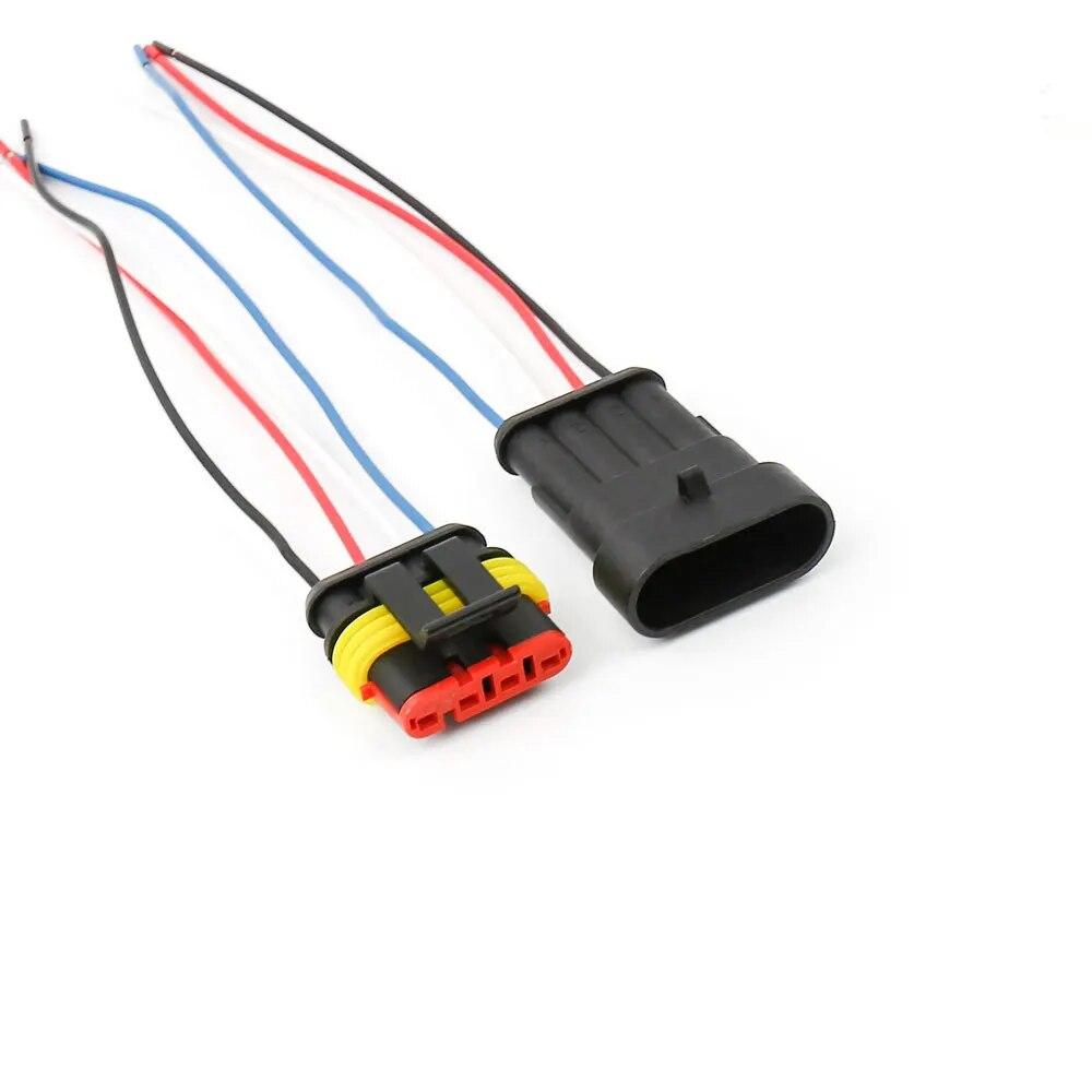 

1/2/3/4/5/6-контактный женский мужской автомобильный герметичный водонепроницаемый электрический провод автомобильный разъем автомобильная вилка закат