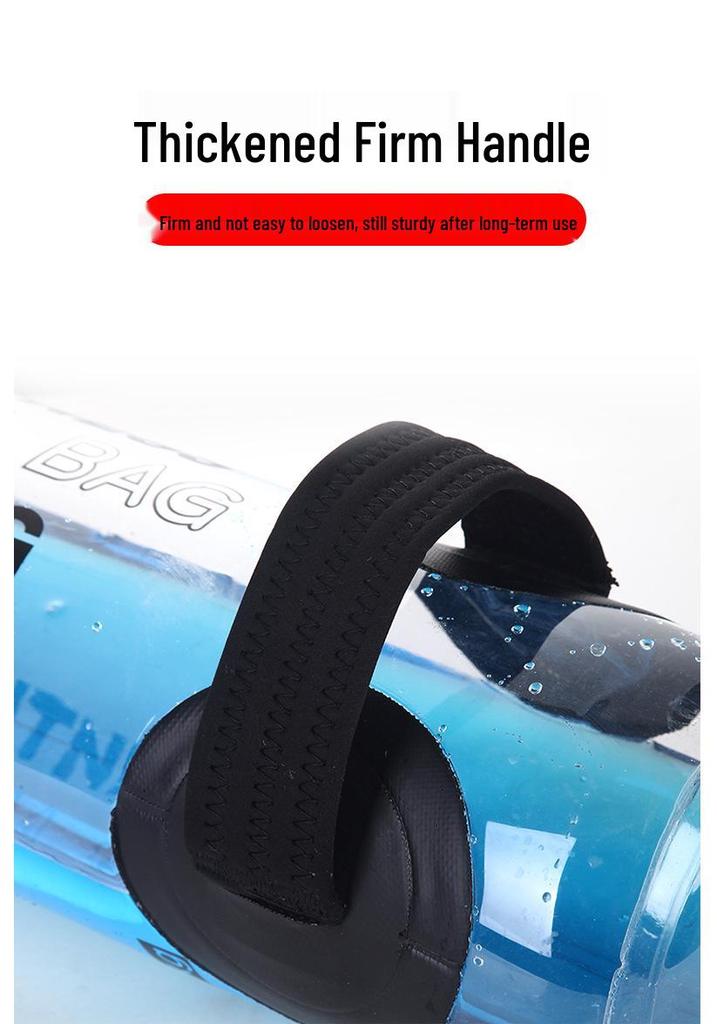Závažná plnitelná vodní taška pro fitness a dřepy - Energy Pack Písková taška Vybavení