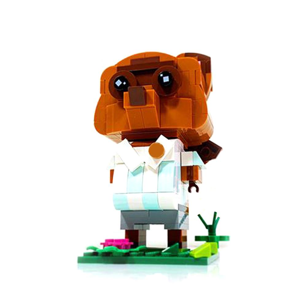 Mini Building Blocks Kit Cartoon Figures Characters Stranger Bricksheadz Collection Bricks Model Assemble Kids Toy Gifts