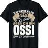 Funny East Gerunisex Joke Slogan Ossi Ddr T Shirt Vintage Stretched Designer Clothes Soft Homme Streetwear