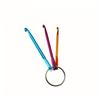 Crochet Color Aluminum Oxide Crochet Needles, Stainless Steel Single-head Knitting Small Short Crochet Needles, Easy To Carry