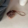 Ins Autumn and Winter Retro Brown Leopard Print Suitable for AirPods1/2 Protective Case Apple airPods4 Wireless Bluetooth Airpodspro3 New Second