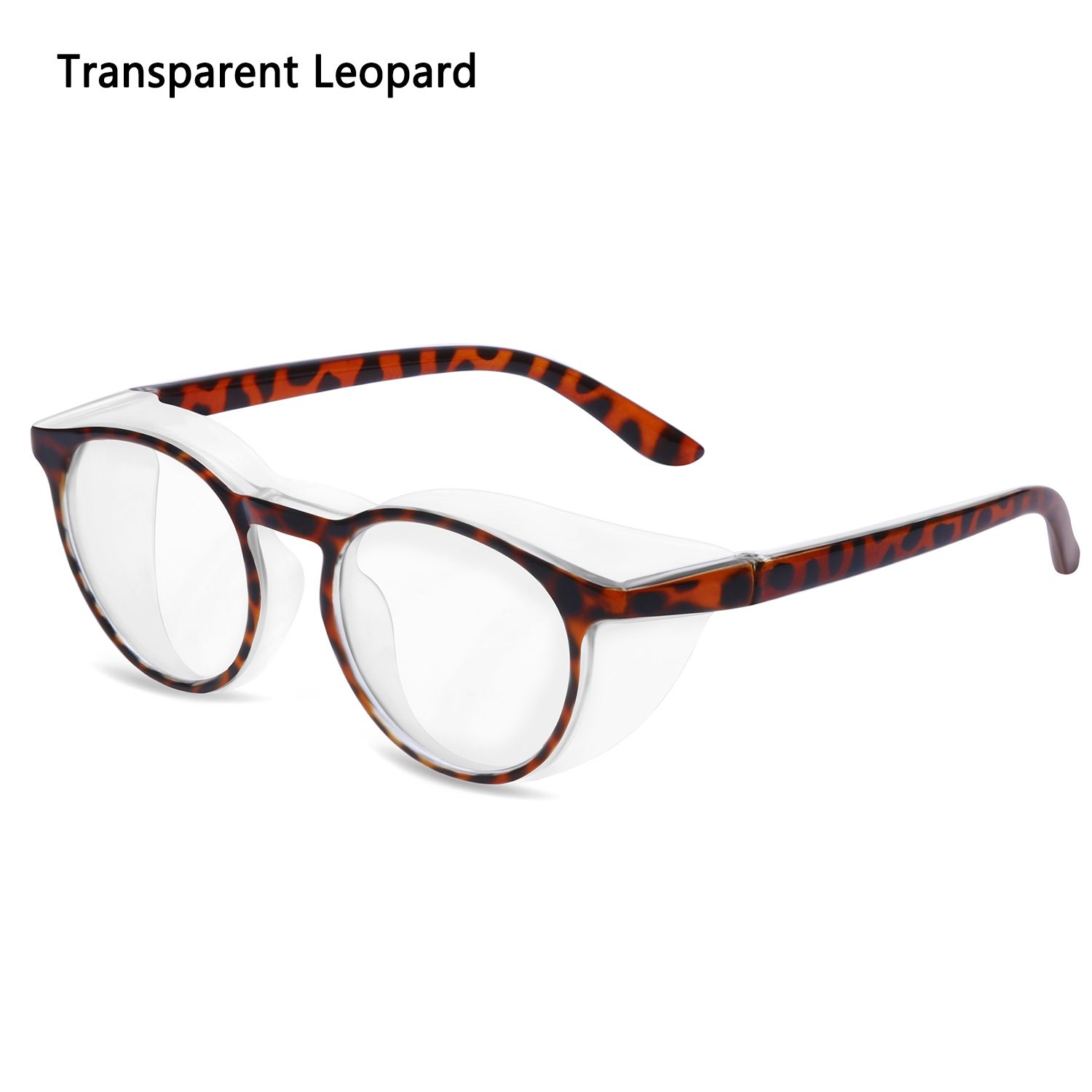 

Очки для защиты глаз, очки с защитой от синего света, очки против пыльцы, защитные очки, противотуманные очки Transparent Leopard