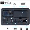 Durability ABS Shockproof Waterproof Case For OsmoAction Cameras Accessories with Inner Sponge Cushion Portable Design