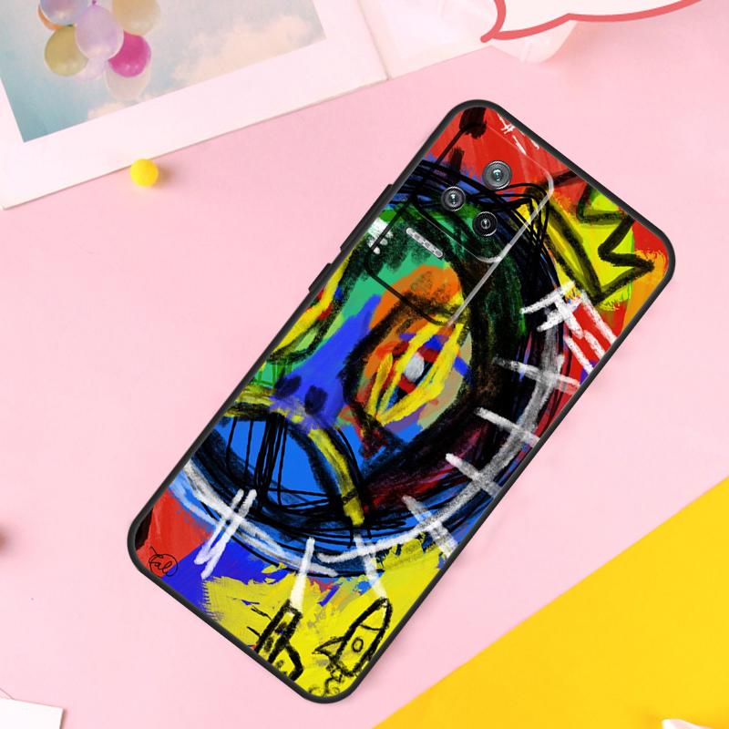 Graffiti Case For POCO X5 X3 F5 Pro M4 F3 F4 X4 GT Back Cover For Xiaomi 11T 12T Pro 11 12 13 Lite