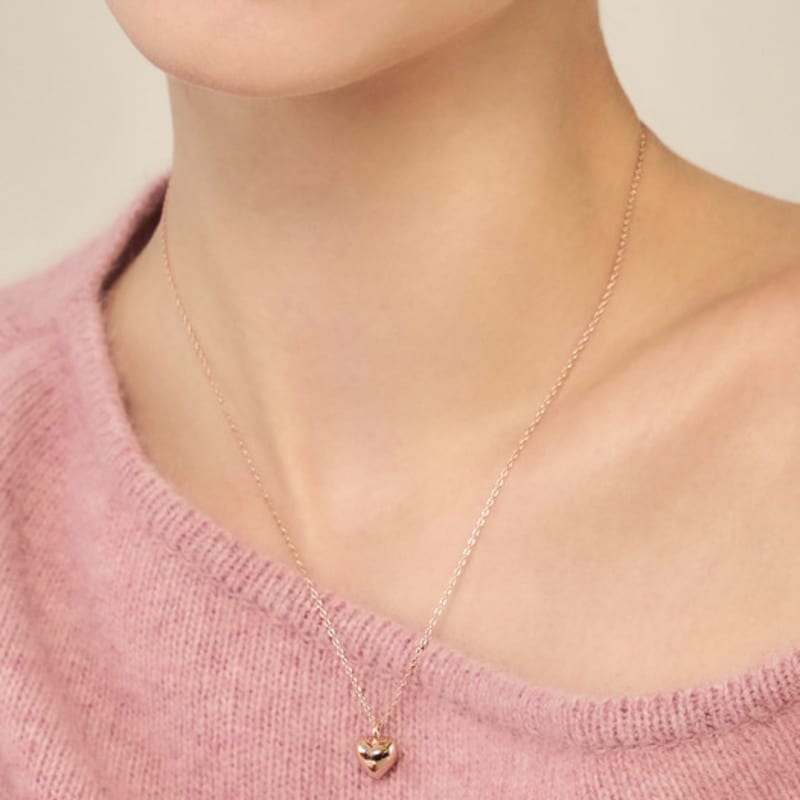 CRANNE Einzelherz-Halskette C24NB104