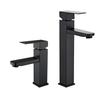 Classic Style Mounted Square Design Hot and Cold Water Taps Mixer Bathroom Tap Single Handle