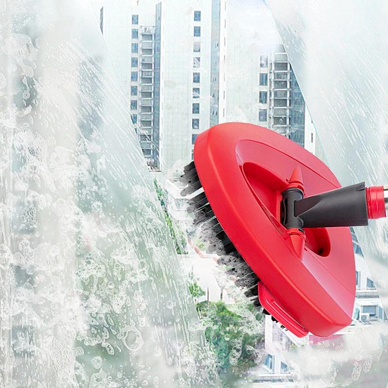 Triangle Rotating Mop Scrub Brush Head Multi-Functional SnapOn Scrub Head Floor Cleaners For Easy Floor Cleaning