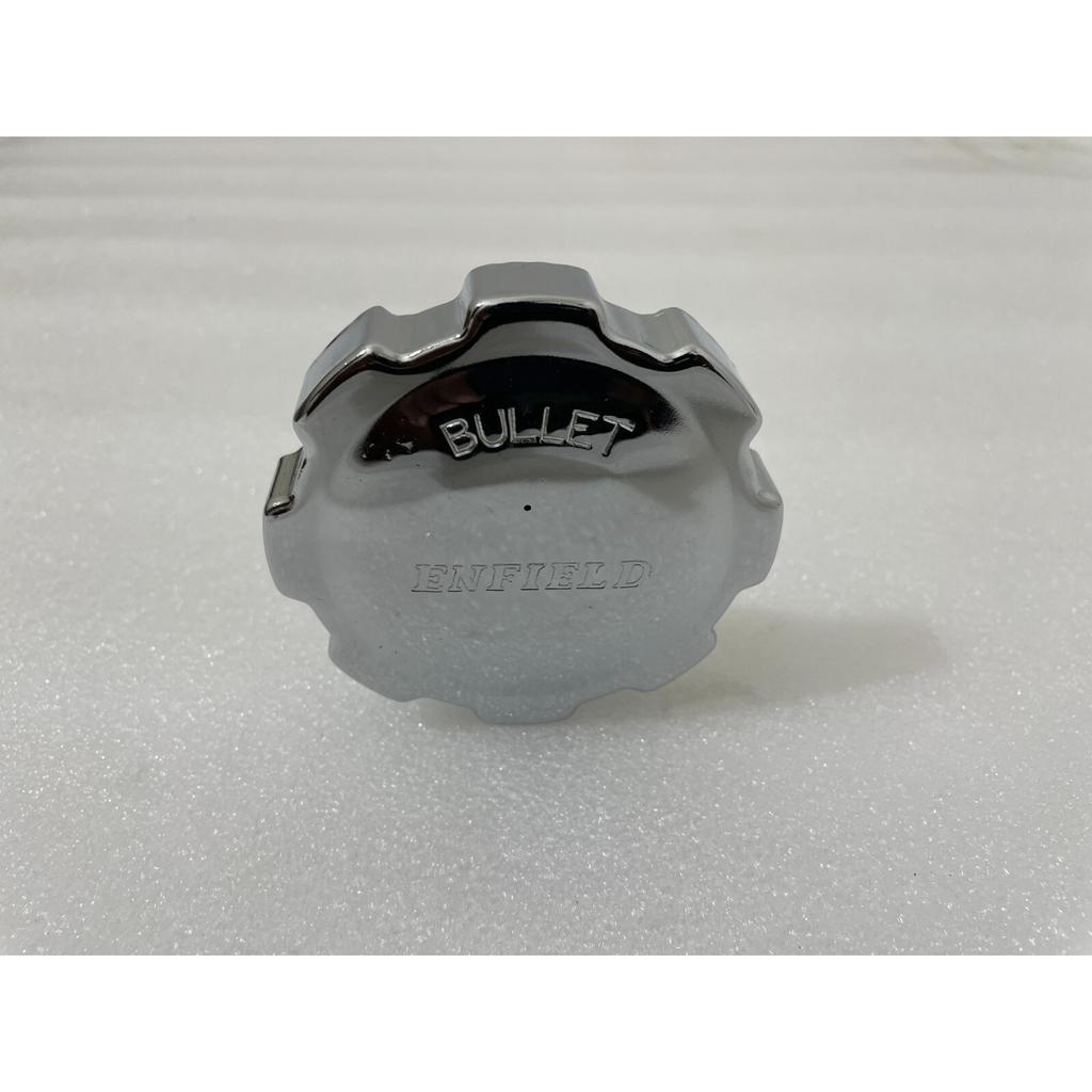 Royal Enfield Bullet Petrol Fuel Tank Cap Chrome Round Shape |Fit For