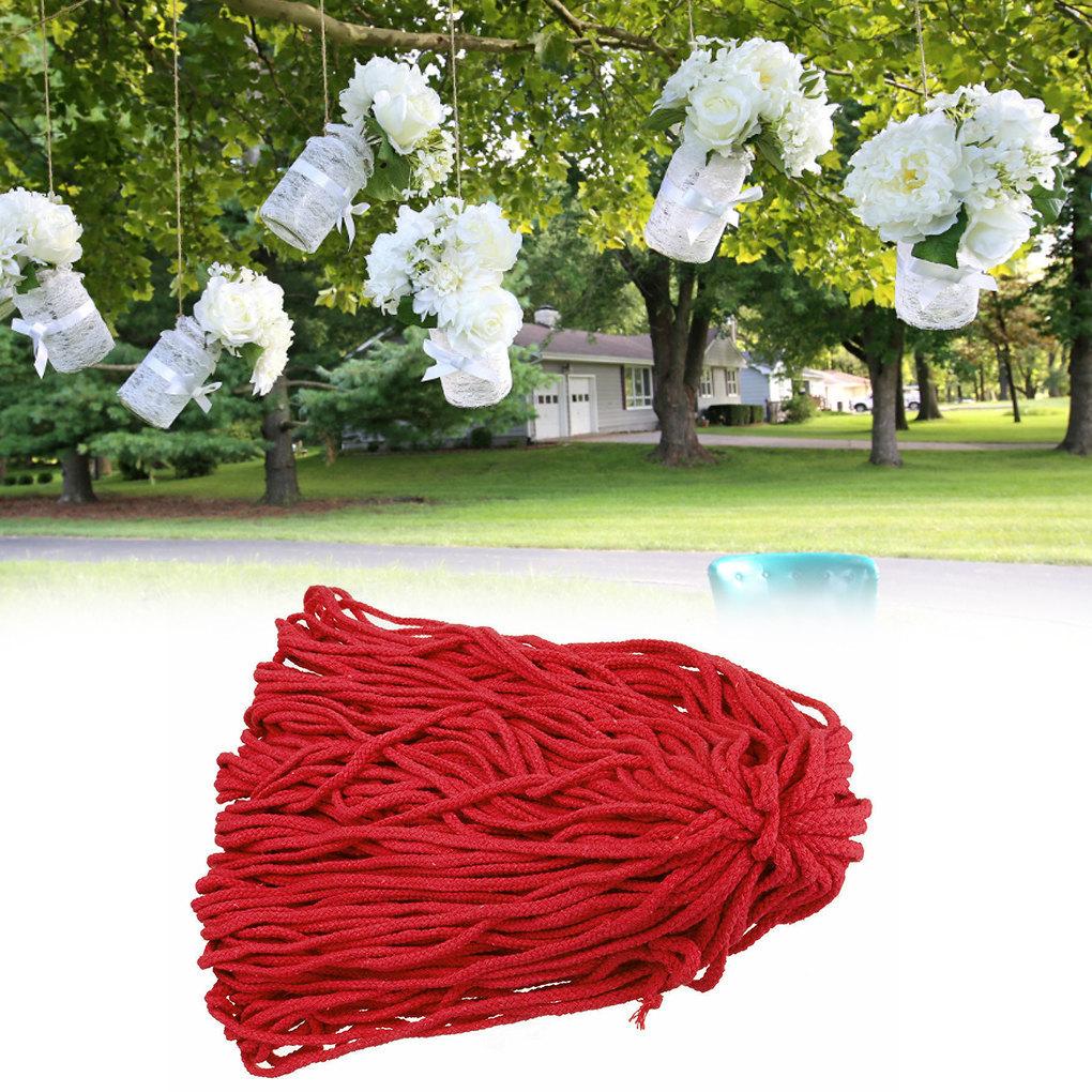 Cordon Răsucit din Bumbac Natural 5mm 90m Artizanat Macrame Frânghie Artizanală