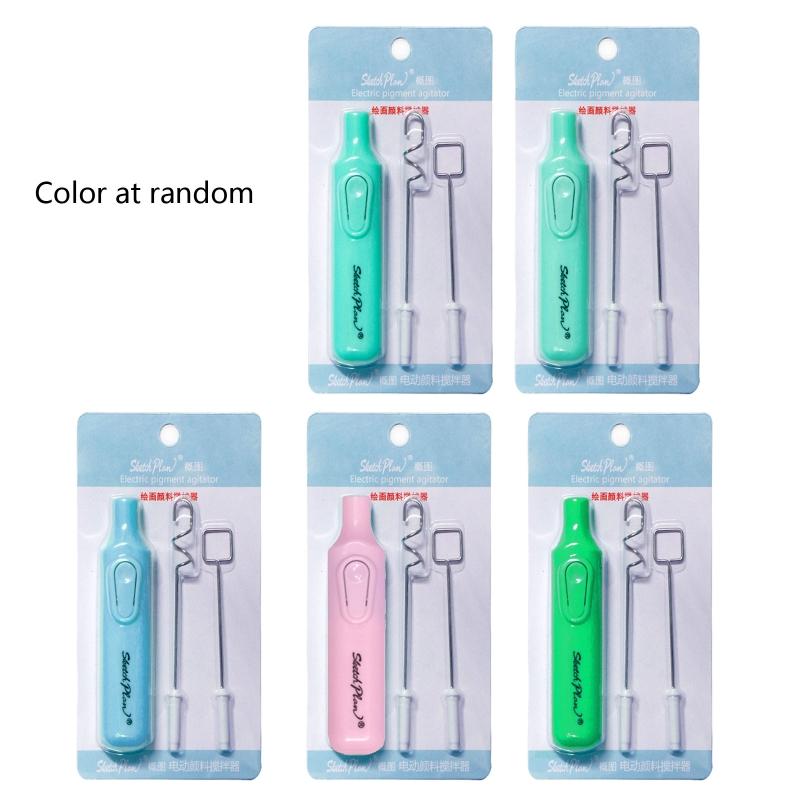 Epoxy Resin Stirrer for Crafts Tumbler Replaceable Electric Tumbler Mixer Handheld Battery Operated Epoxy Mixing Stick 1