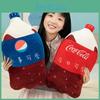 Cartoon Sprite Coke Plush Toys Creative Cushion Stuffed Birthday Gifts Dolls