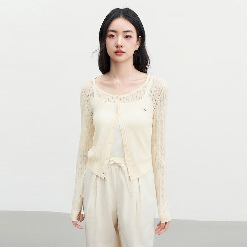 

Leding Jacquard Knit Cardigan M