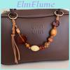 Bohemian Handcrafted Resin Butterfly Bag Charm With Dangle Pendant For Women