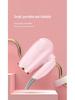 Guangba Portable Foldable Low-Power Hair Dryer with Negative Ion Technology - Gentle on Hair