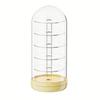 6 Layer Rotating Storage Box - Transparent Portable Earring Hairpin Headwear Organizer Box, Figurine Display Dustproof Box, Home Decoration