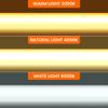 12V 24V COB LED Streifen Flexibles Neonlicht IP67 Wasserdichtes LED Band 320 LEDs Dichte Lineares Licht mit Klebeband