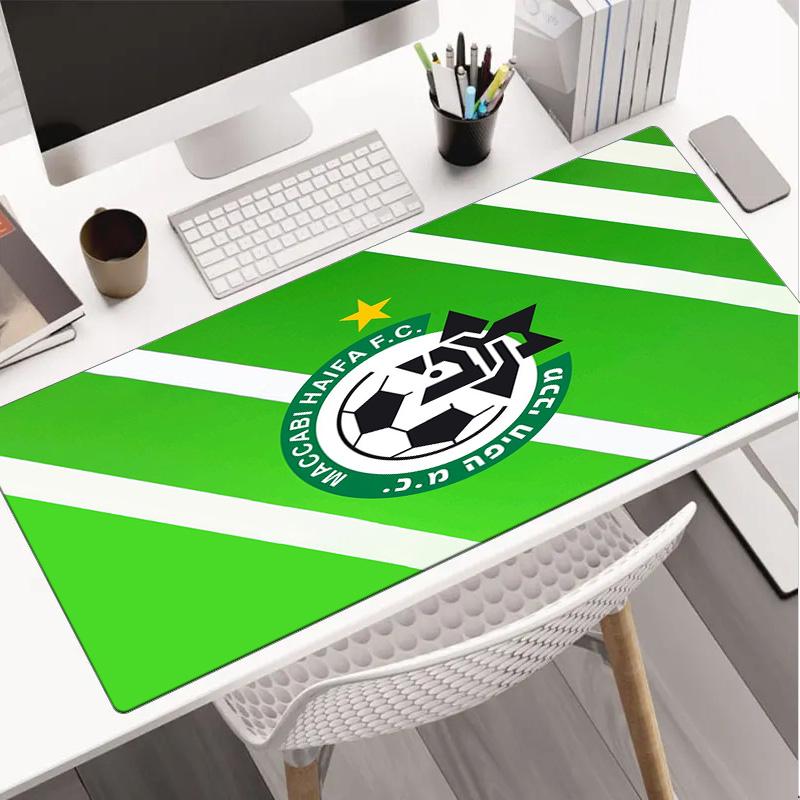 Maccabi Haifa Fc Crest Mouse pad Mouse pad, Gaming Mouse Pad, keyboard pad, Desk Decor for computer notebook Fan Gift Birthday Gift