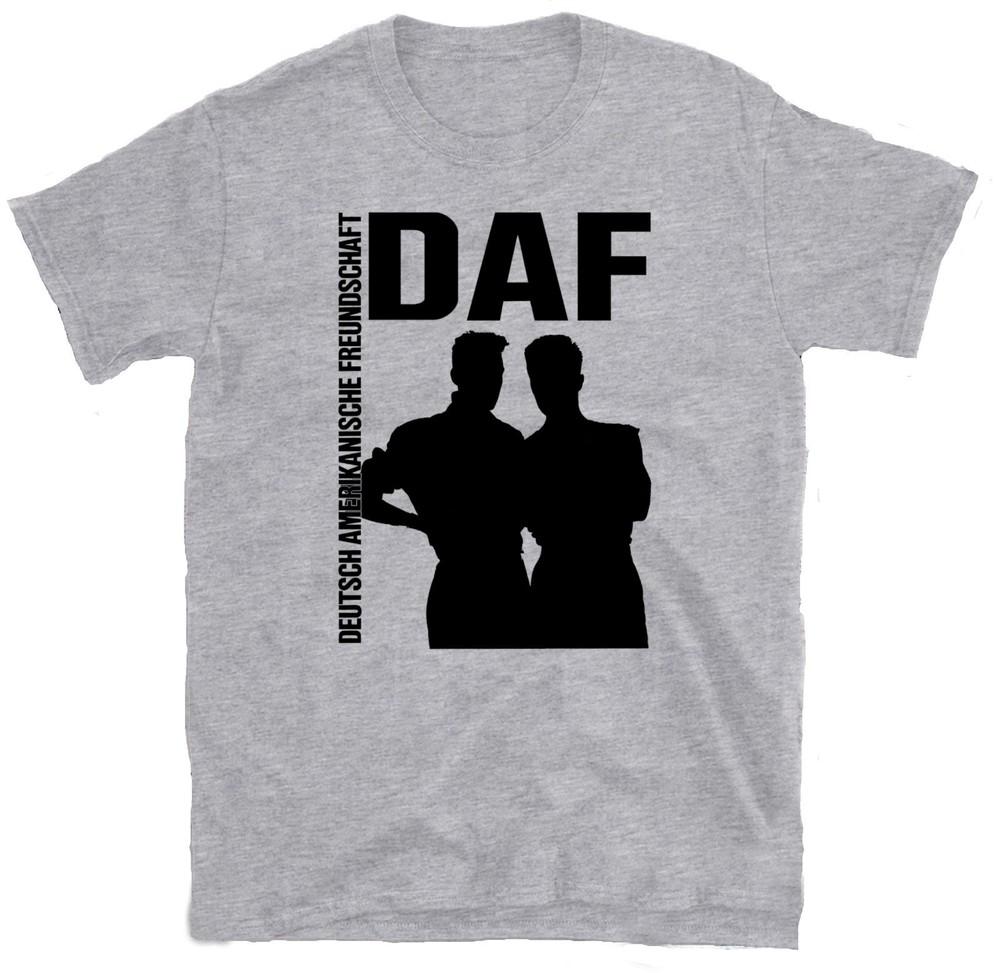 Daf Tshirt 80s Industrial Ebm Post Punk Band Unisex Tee Nitzer Ebb Front 242