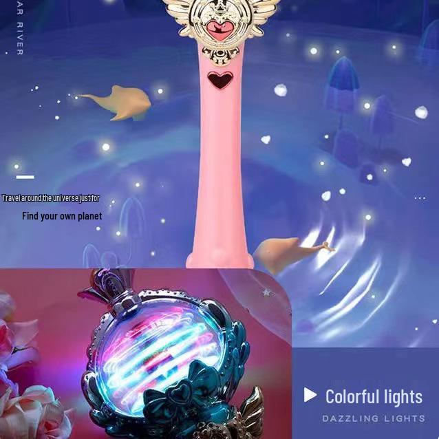 Light-Up Fairy Wand for Girls Aged 3-6: Perfect Christmas or Birthday Gift for Little Princesses