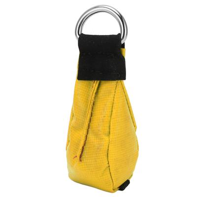 Multipurpose Throw Weight Bag Nylon Throwing Rope Sandbag for Outdoor Tree ClimbingYellow