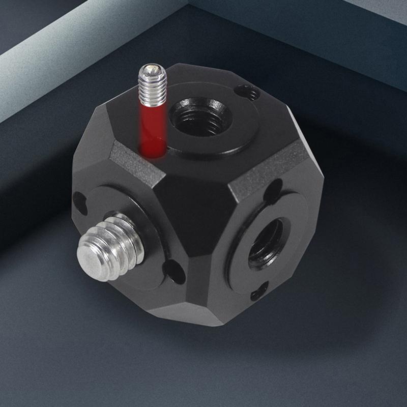 Універсальний адаптер з гвинтовим отвором для штатива Magic Cubic Mount для чарівної руки, спалаху, відеоблогу, відеозаповнювального світла, мікрофона, подовжувальна монтажна головка
