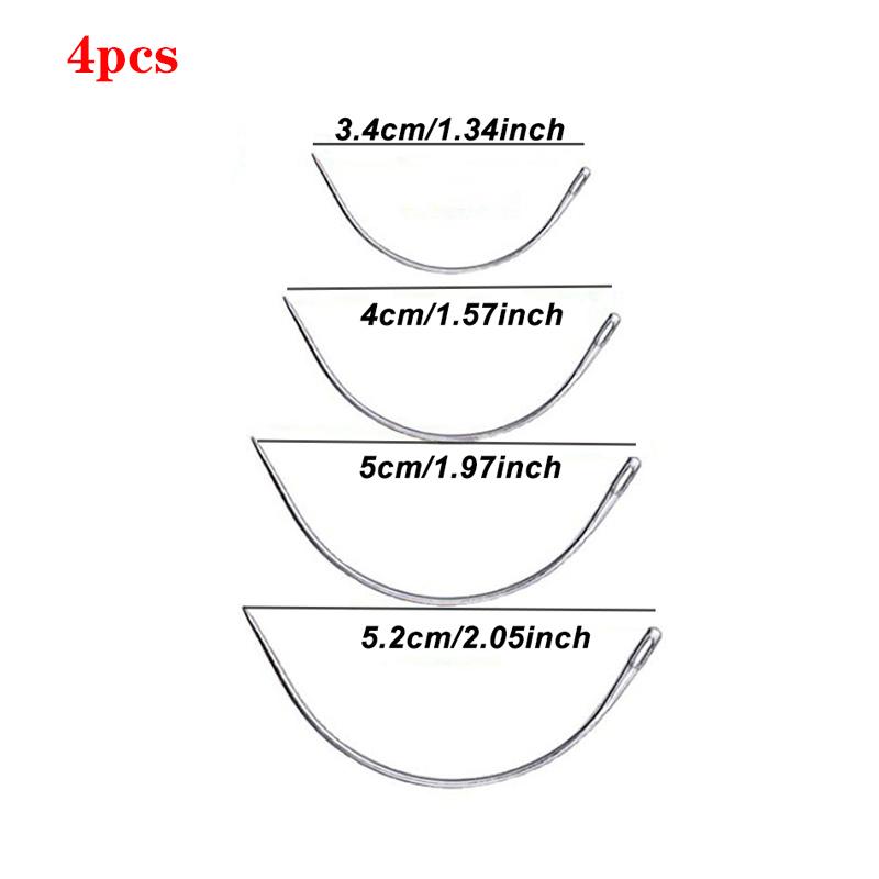 

Иглы для шитья Кожаные изделия C-образные изогнутые иглы Швейные принадлежности Обувь DIY Ручной ремонт Заплатки Инструменты для шитья
