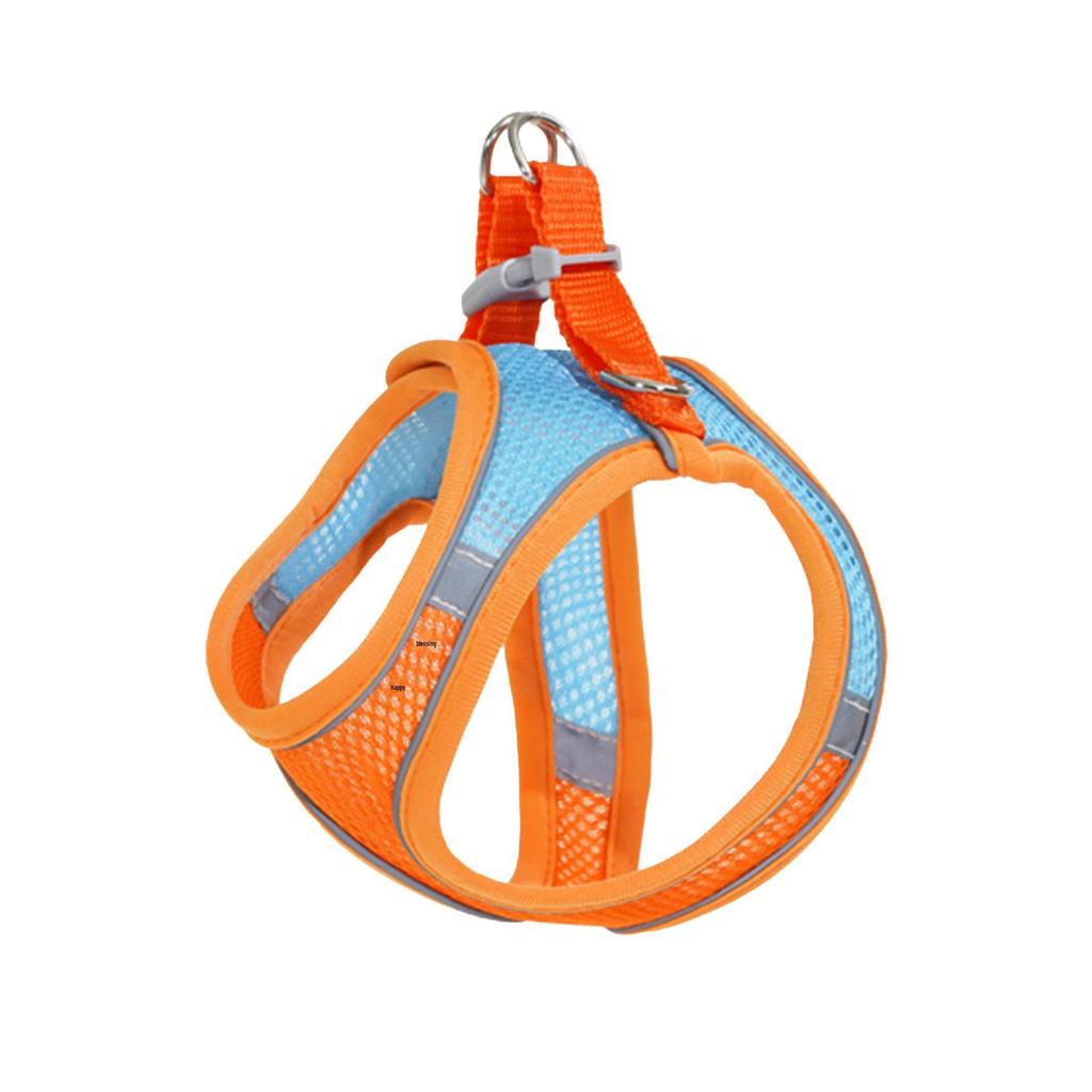 Reflective Vest-Style Pet Harness with Leash - Breathable for Cats & Dogs
