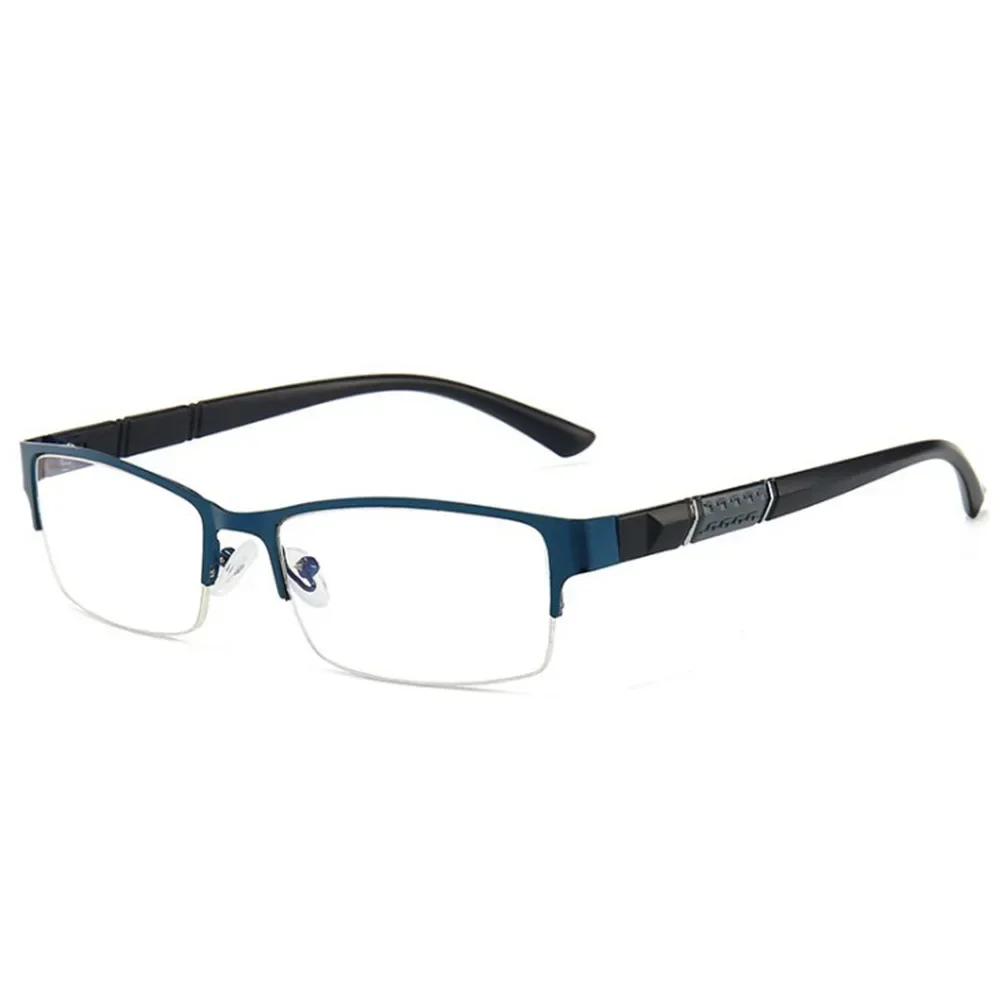 New Half Metal Frame Nearsighted Glasses Unisex Prescription Myopia 0 -0.5 -1 -1.5 -2 -2.5 -3 -4 -5 -6 Unisex Lentes Para Hombre
