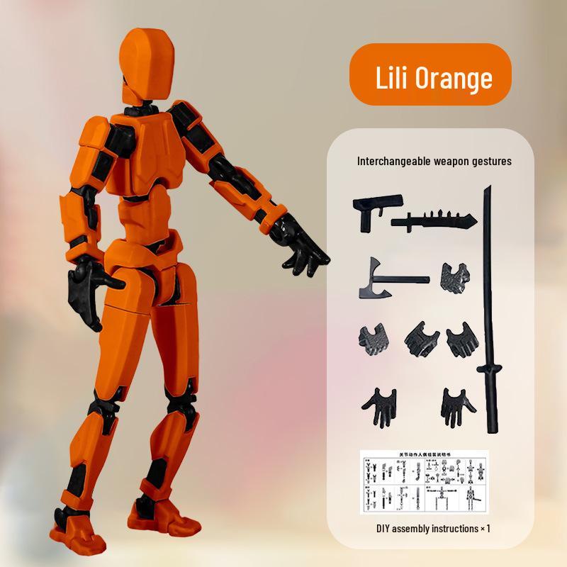 Multi-Joint Posable Robot Mannequin - Decompression Toy