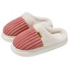 Home Cotton Slippers Winter Couple Indoor Household Velvet Warm Non-slip Winter Cotton Drag Winter