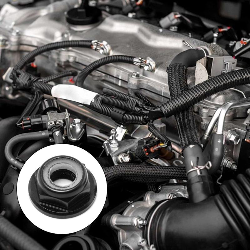 10Pcs Aluminum Flange Nylon Insert Nut Locking Hexagonal Lock Nut Slip Lock Nut For Mechanical Automotive Application