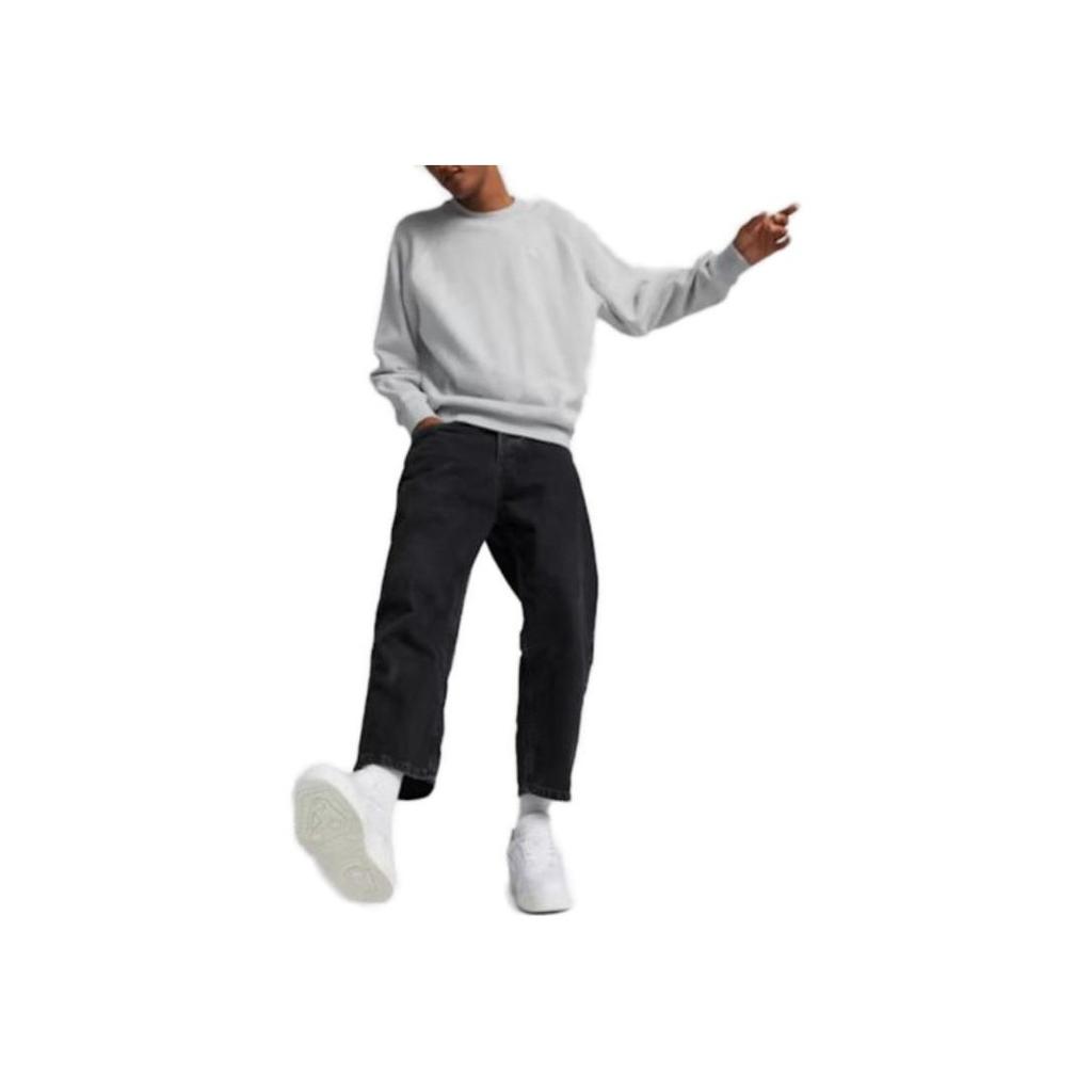 Puma Mmq Mikina s kulatým výstřihem Jednobarevná Dlouhý rukáv Pánská mikina Šedá 535789-04