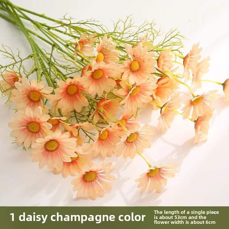 Daisy Silk Simulated Flowers For Home Decor Outdoor Event Photography