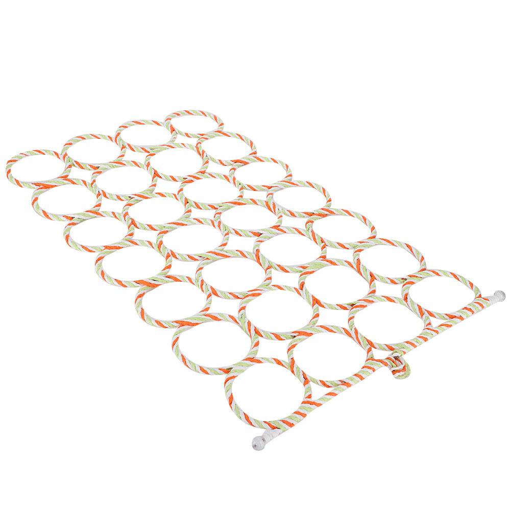 Bird Rope Climbing Net Bird Hammock Swing Toy Folding Climbing Rope Birds Perch