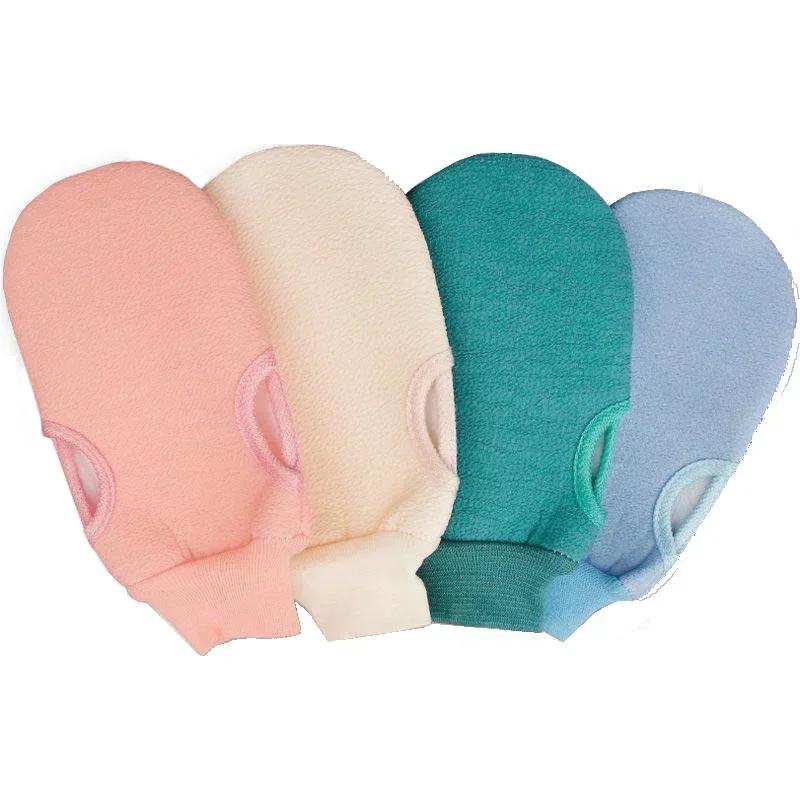 Exfoliating Shower Gloves Deep Clean Dead Skin Gentle Massage Spa Experience for Body Back Cleaning Bath Accessories
