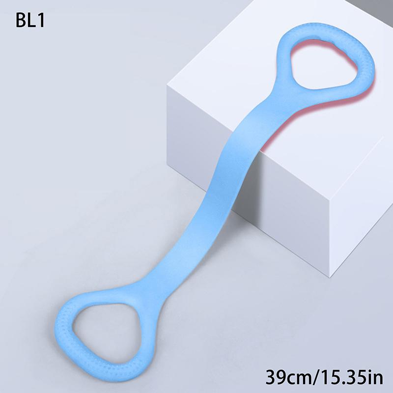 

Эластичный ремень с 8-символьным пуллером Домашнее фитнес-оборудование Эластичный пояс Вспомогательное средство для йоги Женский Раскрытые плечи Красивая спина Растяжка 39cm синий