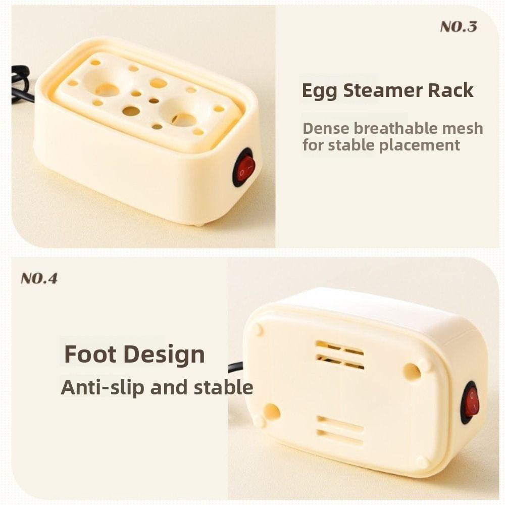 Auto-Off Electric Eggs Boiler Rapid Egg Steamer Cooking Machine Egg Heater  Kitchen