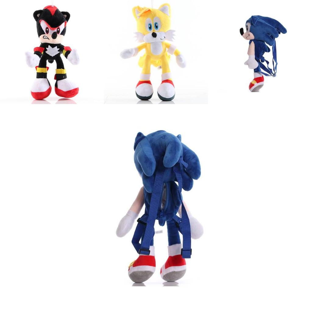 Super Miękka Pluszowa Zabawka Jeż Sonic 12 Cali Urocza Maskotka Dla Dzieci
