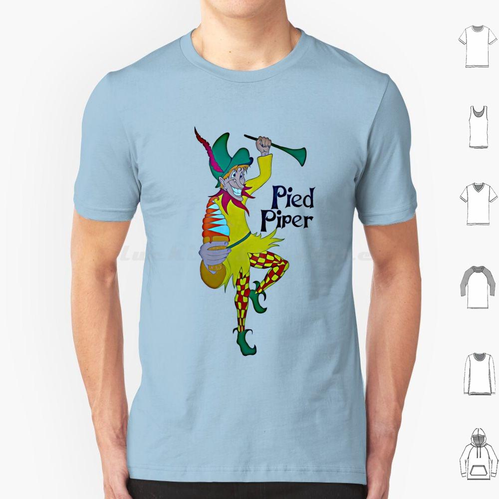 Pied Piper Cartoon T Shirt 6xl Cotton Cool Tee