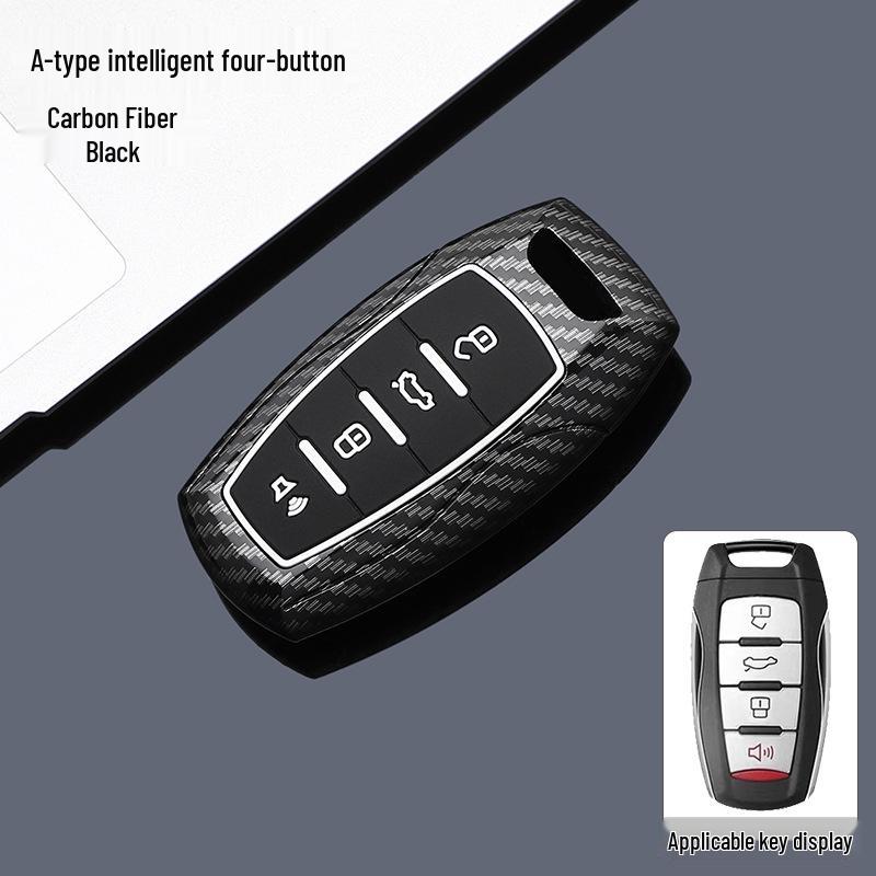 Suitable Key Cover for Great Wall Haval: Menglong Xiaolong, Second Gen Big Dog, Chitu, H5, H6 - Protective Shell and Buckle