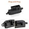 HVAC Blower Motor Resistor Compatible with Nissan Pathfinder V6 3.5L 2022-2024 Rogue SL SV L4 2.5L 2014-2018 Rogue Sport L4 2.0L 2017-2022