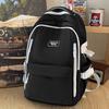 School bag children girls elementary school students solid color backpack junior high school students high school students high quality