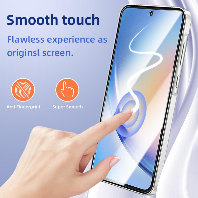 High Quality 2.5D HD Clear Bubble Free Anti-Scratch Tempered Glass Screen Protector Saver for Samsung Galaxy A35 5G