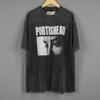 Portishead TShirt Dummy Downtempo Massive Attack Hird The Funky Lowlives Trip Hop Music Short Sleeves Graphic Washed Mens Tee