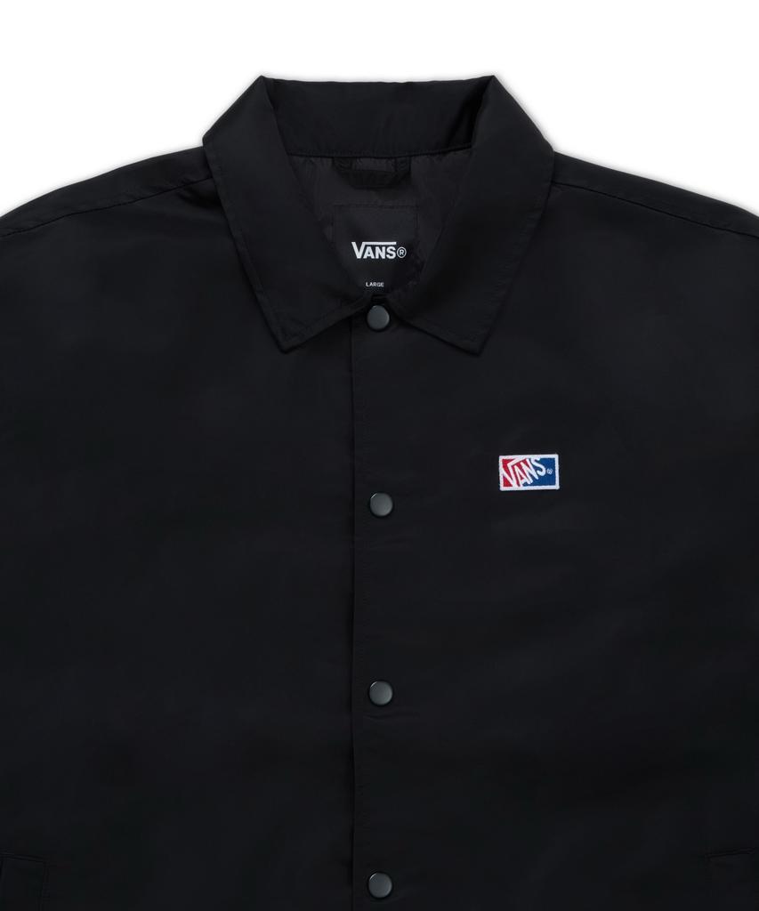 Vans Toray Nylon Coach Jacke - Schwarz:Weiß / Vn000P73Y281