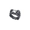 SENTIMENTS NO.322 [BLACK] GEOMETRY SQUARE Ring