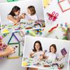 DIY Arts and Crafts Supplies Kit 2000+ Pieces Set Activity Craft Materials with Carrying Box Handmade Educational Gift